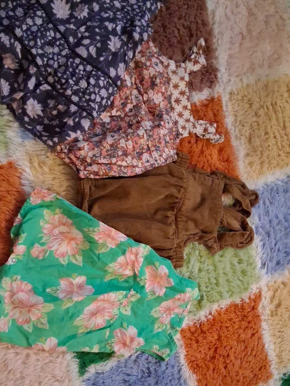 Baby Girls Summer Romper Lot - Size 6-12 Months